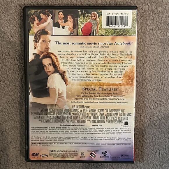 “The Time Traveler’s Wife” DVD! - Picture 2 of 5